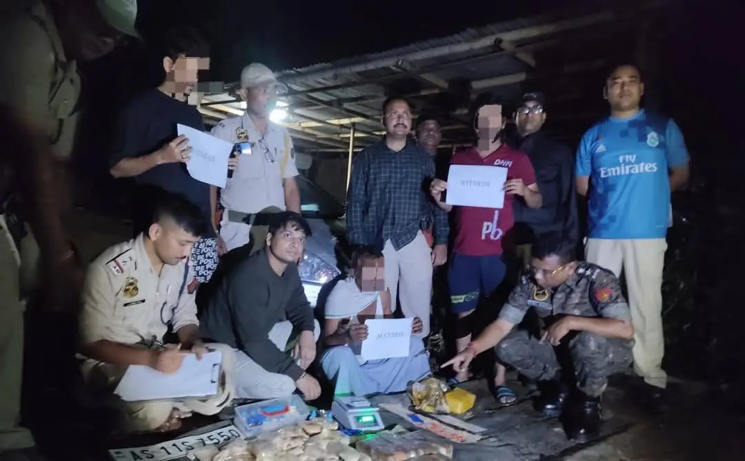 Cachar Police Bust Drugs Worth ₹26.7 Crore in Twin Operations Near Silchar